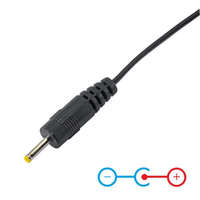 Akyga Akyga AK-DC-02 USB-A / DC 2,5 x 0,7mm Cable Black