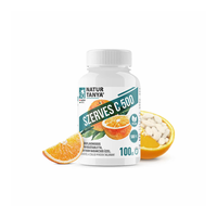Natur Tanya Natur Tanya Szerves C 500 kétféle C-vitamin gyomorkímélő narancs 100 rágótabletta