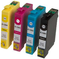 TonerPartner MultiPack EPSON Epson T1295 + 20db fotópapír (C13T12954010) - kompatibilis patron, black + color (fekete + színes)