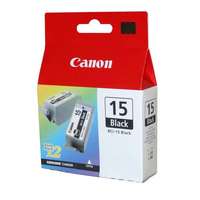 Canon Canon BCI-15 (8190A002) - eredeti patron, black (fekete) 2db