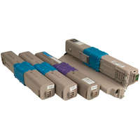 TonerPartner MultiPack OKI C301 (C301-BK, C301-C, C301-M, C301-Y) - kompatibilis toner, black + color (fekete + színes)