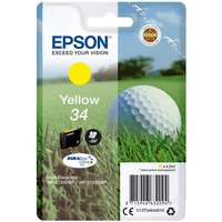 Epson Epson C13T34644010 T3464 34 sárga tintapatron 4,2ml (eredeti)