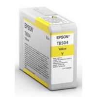 Epson Epson T8504 sárga tintapatron 80 ml (eredeti)