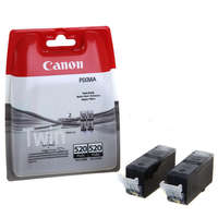 Canon Canon PGI-520 fekete tintapatron twin pack 2932B012 (dupla eredeti)