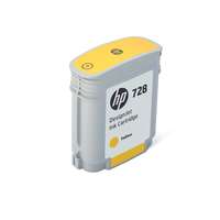 Hp HP F9J61A (728) Yellow tintapatron (eredeti)