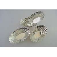 Sütőforma szett mini fém ovális 4 részes