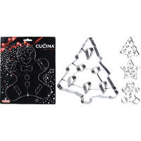 Sütikiszúró rozsdamentes - 18*16 cm csillag