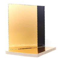 Tortaalátét 30*40 cm Black and Gold