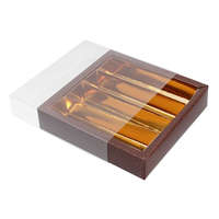 CAKE-MASTERS Cake-Masters bonbon doboz, barna, 145x145 mm