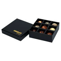 Cake-Masters Cake-Masters bonbon doboz, fekete, 11×11 cm, 9db-os