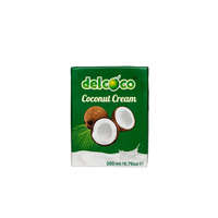 delcoco Delcoco Kókusztejszín (kókuszkrém) 200ml 24% kókuszolaj tartalommal