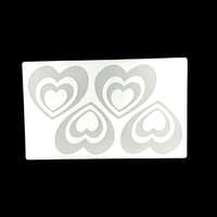 Egyéb Szív alakú lap, szilikon, 19×11,5 cm