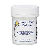 Sugarflair Sugarflair cukormáz fehérítő por, fehér, 20g