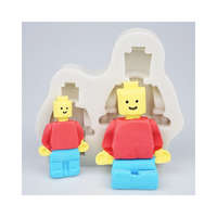 Egyéb Lego ember fondant forma, szilikon, 10×10 cm
