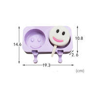 Egyéb Jégkrém készítő forma, smile, szilikon, 19,4 × 14,5 cm
