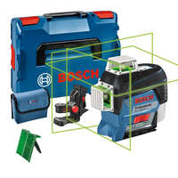 Bosch BOSCH 0601063T00 GLL 3-80 CG zöld Vonallézer (1x2,0Ah) + BM 1 Tartó + L-Boxx 136
