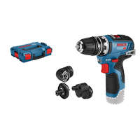 Robert Bosch BOSCH 06019H3003 GSR 12V-35 FC Akkus fúrócsavarozó (akku és töltő nélkül, teljes szett L-boxx-ban)