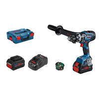 Bosch BOSCH 06019J5105 GSB 18V-150 C BITURBO akkus ütvefúró csavarozó, 2xProCore 8.0 Ah + GAL 1880 CV + GCY42, L-Boxx