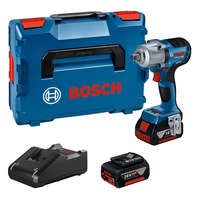 Bosch BOSCH 06019K4102 GDS 18V-450 PC Akkus ütvecsavarozó (2xProCORE18V 4.0Ah; GAL 18V-40; Bluetooth modullal) L-Boxxban