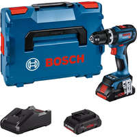 Bosch BOSCH 06019K6105 GSB 18V-90 C (2x4.0Ah) ProCore L-Boxx-ban