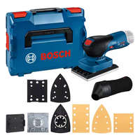 Bosch BOSCH 06019L0001 GSS 12V-13 Akkus excentercsiszoló (akku és töltő nélkül, 3 tárcsa) L-Boxx-ban