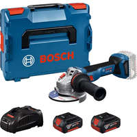 Robert Bosch BOSCH 06019N4103 GWS 18V-11 Akkus Sarokcsiszoló (2x5,0 Ah akkuval; GAL 1880 töltővel; csiszolótárcsa 125mm) L-Boxx-ban
