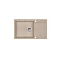 Evido EVIDO Cubo XL 6S compact gránit mosogató, 860 x 500 mm, homok