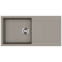 Evido EVIDO Cubo XL 6S gránit mosogató, 1000 x 500 mm, platina
