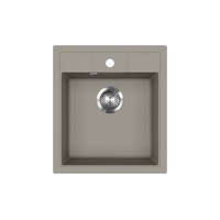Evido EVIDO Easy 45 gránit mosogató, 460 x 515 mm, platina