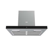 Evido EVIDO LINE 60B T-shape fali páraelszívó, 60 cm, inox/fekete üveg, érintőszenzor