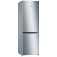 Bosch BOSCH KGN36NLEA Serie|2 Szabadonálló kombinált alulfagyasztós hűtőszekrény | NoFrost | MultiAirflow | 215/87 l | 186 cm magas | 60 cm széles | Szálcsiszolt acél színű