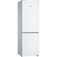 Bosch BOSCH KGN36NWEA Serie|2 Szabadonálló kombinált alulfagyasztós hűtőszekrény | NoFrost | MultiAirflow | 215/87 l | 186 cm magas | 60 cm széles | Fehér
