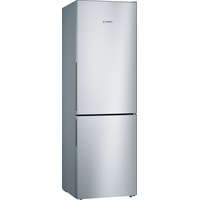 Bosch BOSCH KGV36VLEAS Serie|4 Szabadonálló kombinált alulfagyasztós hűtőszekrény | LowFrost | 214/94 l | 186 cm magas | 60 cm széles | Nemesacél kinézet