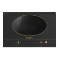 Smeg SMEG BEÉPÍTHETŐ MIKROHULLÁMÚ SÜTŐ, Colonial design, 22 liter, antracit