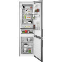 AEG AEG RCB836C5MX Szabadonálló kombinált alulfagyasztós hűtőszekrény | NoFrost | CoolMatic | FrostMatic | 244 l/94 l | 201 cm magas | 59.5 cm széles | Inox