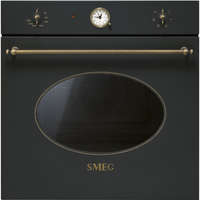 Smeg SMEG HŐLÉGKEVERÉSES SÜTŐ, Colonial design, 60 cm, analóg, antracit