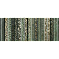 TUBADZIN Csoport Arte Vinaros Green Fali Dekor 74,8x29,8 matt