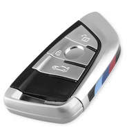  BMW 3 gombos kulcsház ezüst