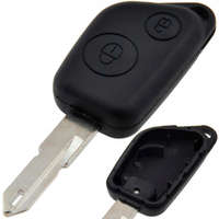  Peugeot 2 gombos kulcsház