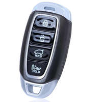 Hyundai 4 gombos keyless kulcsház