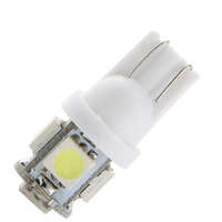 T10 led 5 smd fehér DC12V
