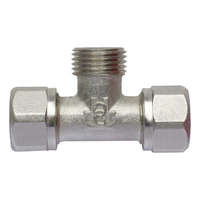 KULCSOS T-IDOM KM 26x 3/4" szorítógyűrűs idom