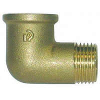 Sárgaréz könyök 2 1/2" KB