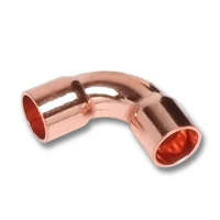 Réz forraszidom 90° ív 12mm BB
