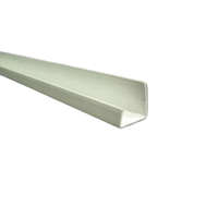 DK Mont DK Profifix PVC Befogó profil (J profil) 12,5x20x3000 mm (50db/dob)