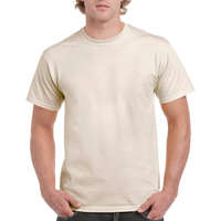 Gildan Csomag akciós póló (minimum 3 db) Uniszex póló Rövid ujjú Gildan Ultra Cotton Adult T-Shirt - M, Naturál