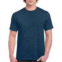 Gildan Csomag akciós póló (minimum 3 db) Uniszex póló Rövid ujjú Gildan Ultra Cotton Adult T-Shirt - L, Heather Sötétkék