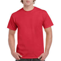 Gildan Csomag akciós póló (minimum 3 db) Uniszex póló Rövid ujjú Gildan Ultra Cotton Adult T-Shirt - L, Piros