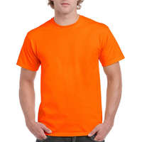 Gildan Csomag akciós póló (minimum 3 db) Uniszex póló Rövid ujjú Gildan Ultra Cotton Adult T-Shirt - S, Safety narancssárga