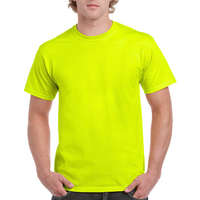 Gildan Csomag akciós póló (minimum 3 db) Uniszex póló Rövid ujjú Gildan Ultra Cotton Adult T-Shirt - S, Safety zöld